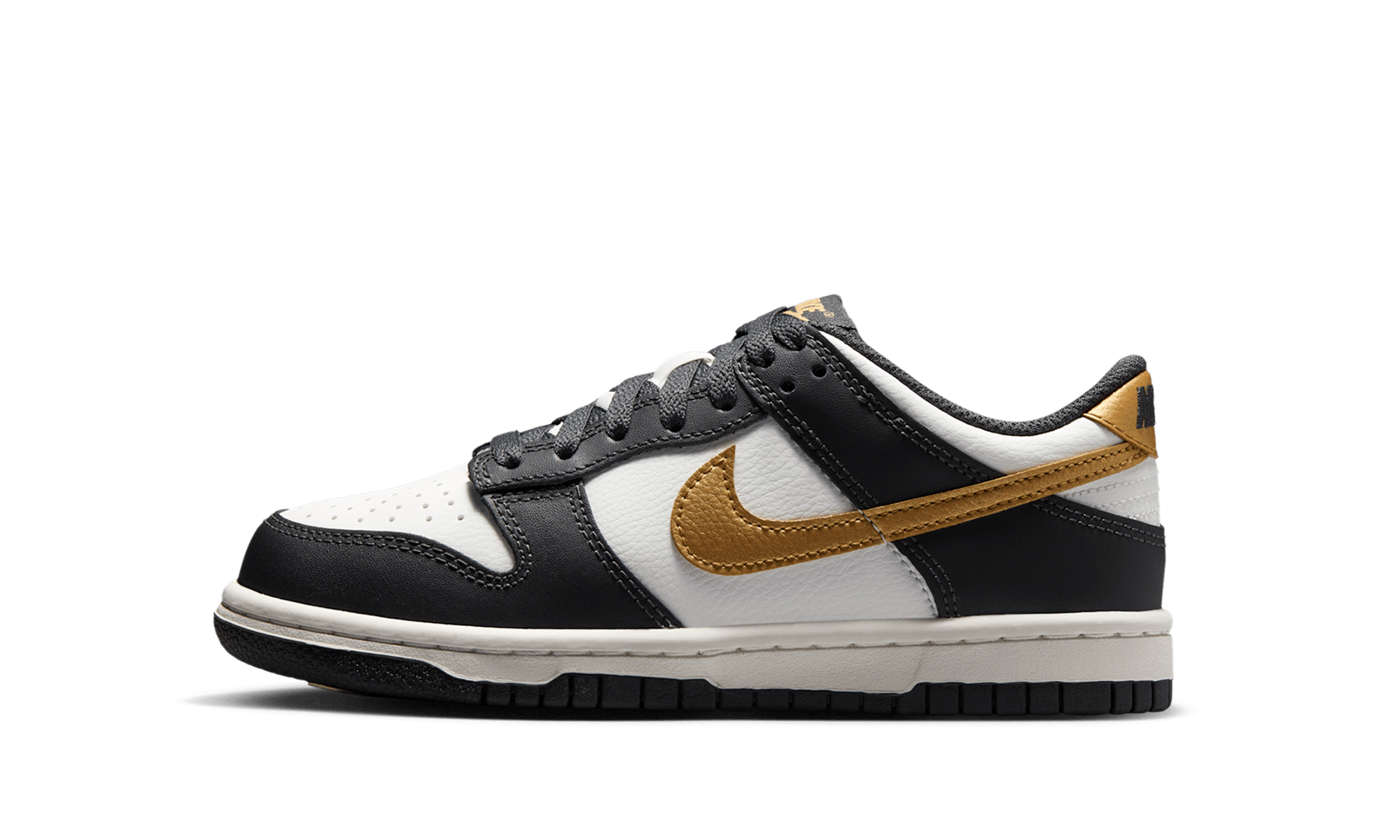 Nike Dunk Low Summit White Metallic Gold (GS)