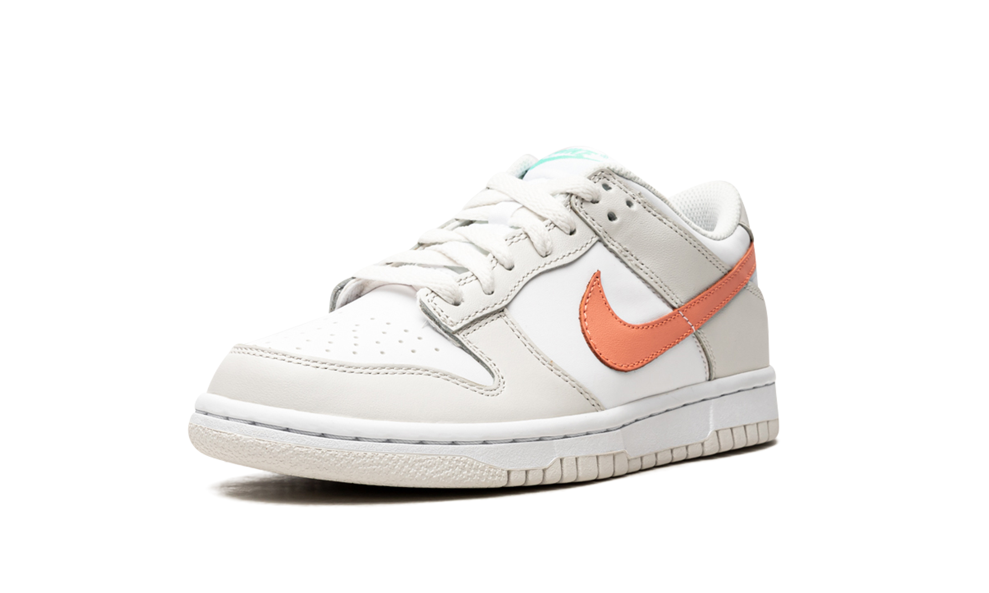 Nike Dunk Low White Bone Peach Aqua