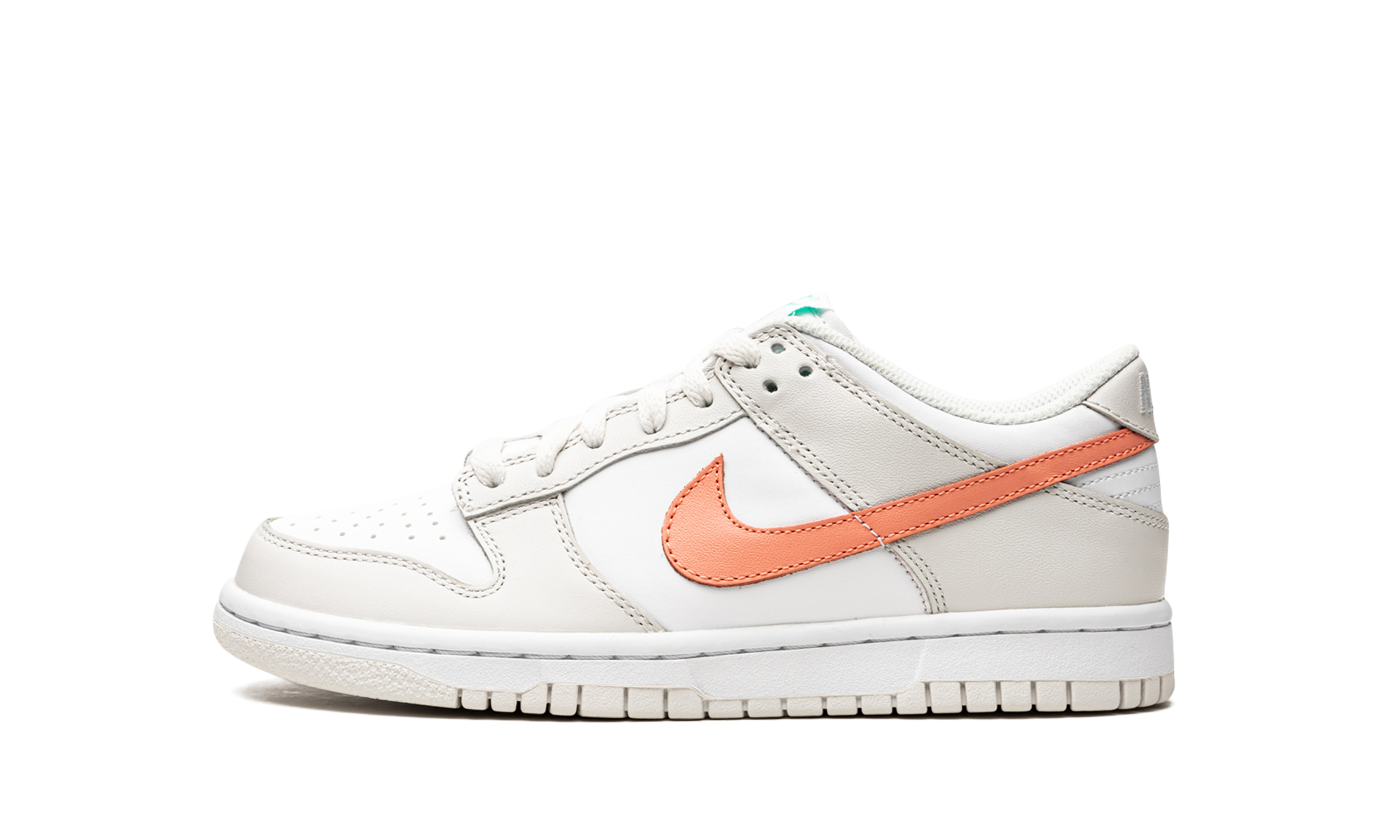 Nike Dunk Low White Bone Peach Aqua 7