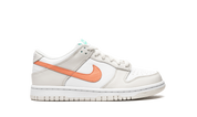 Nike Dunk Low White Bone Peach Aqua