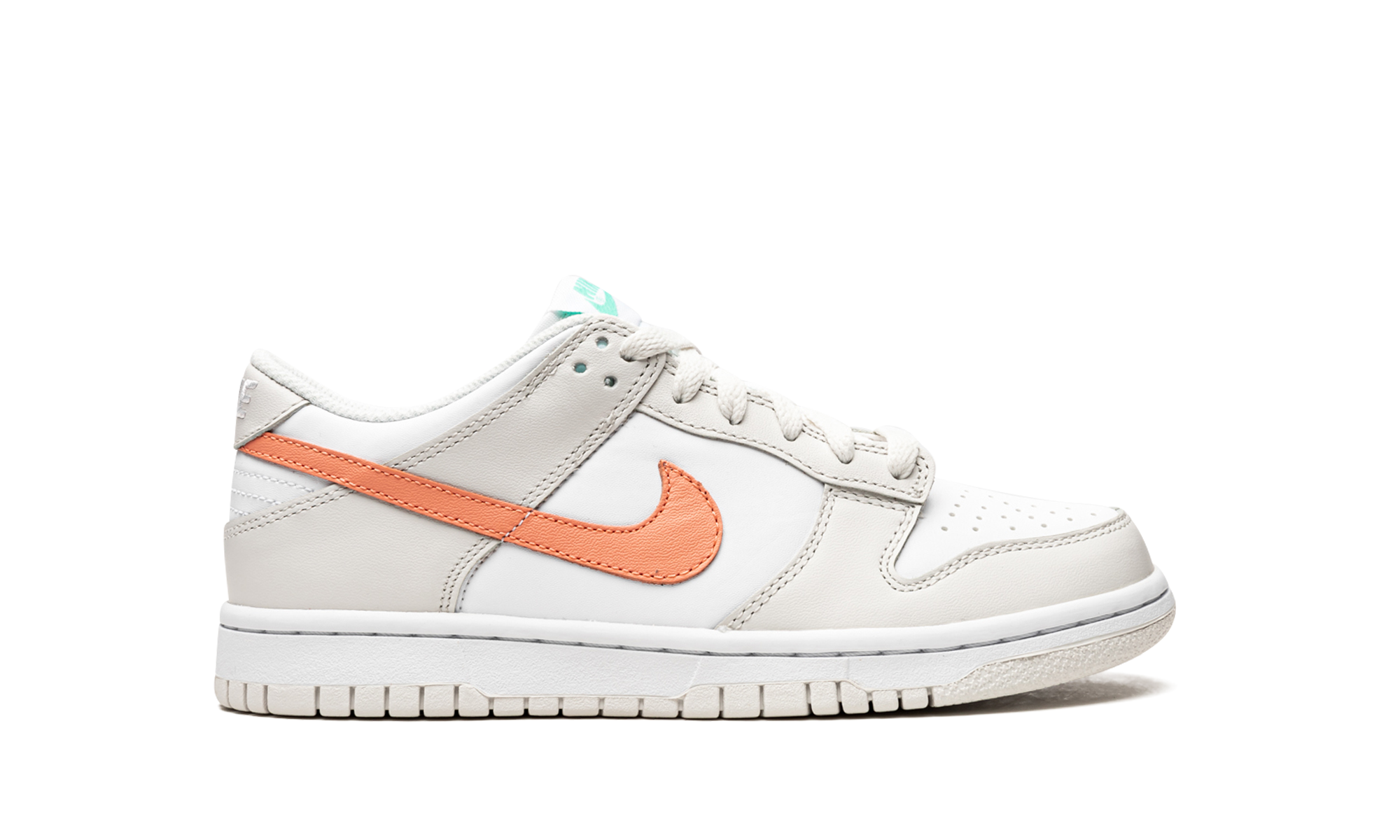 Nike Dunk Low White Bone Peach Aqua