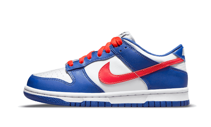 Nike Dunk Low White Royal Red 4