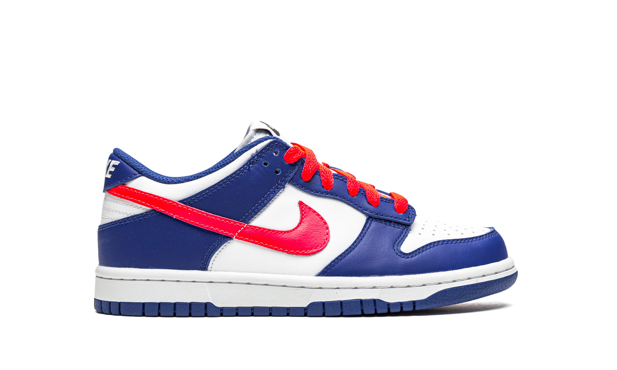 Nike Dunk Low White Royal Red