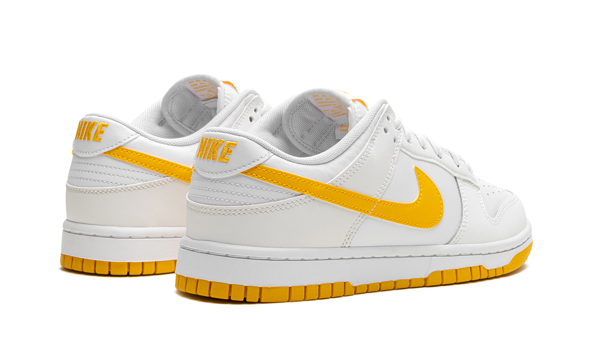 Nike Dunk Low White University Gold 4