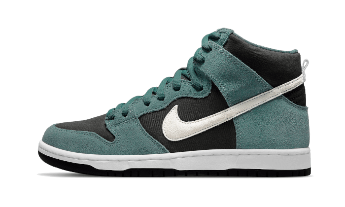 Nike Nike Sb Dunk High Green Suede 4