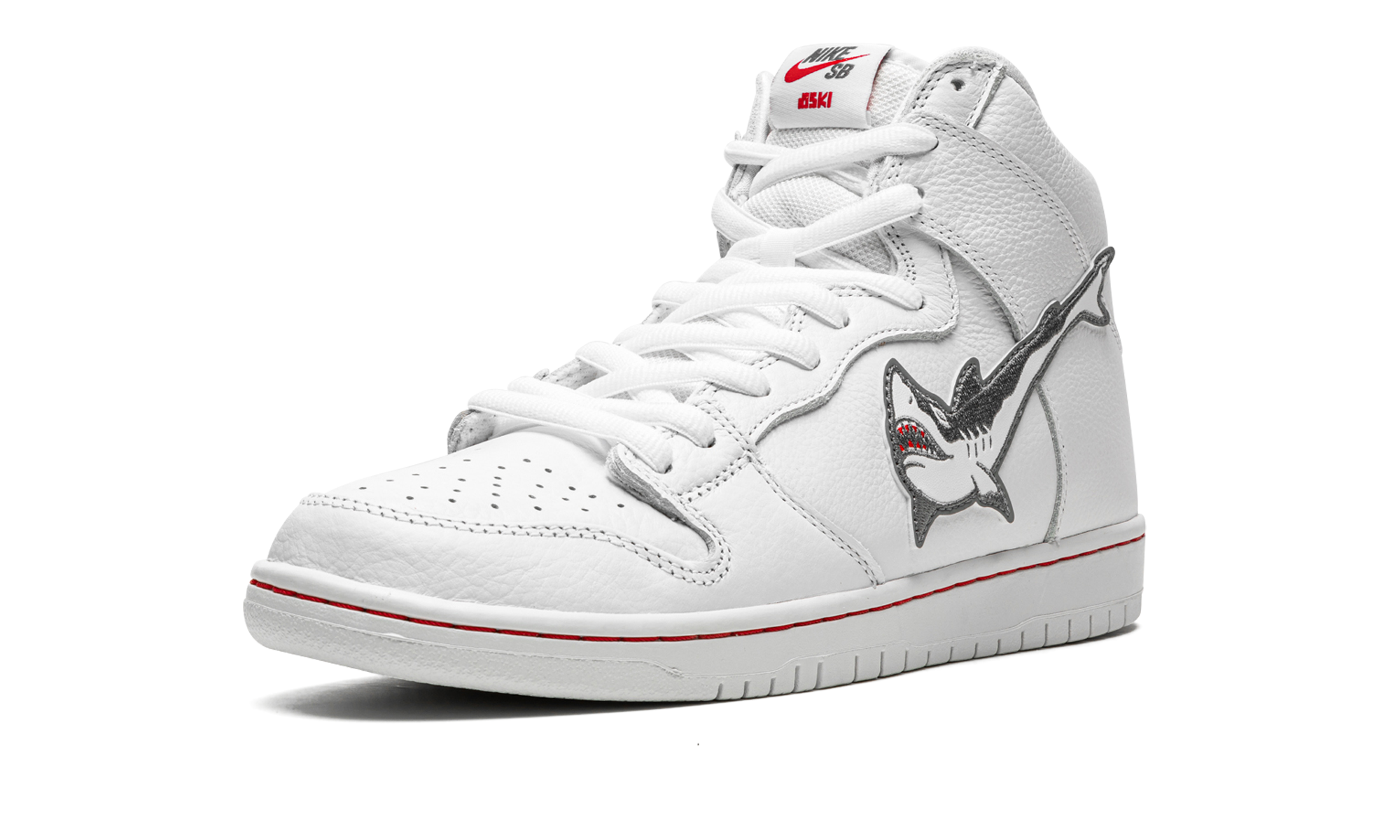 Nike Sb Dunk High Oski Great White Shark 10
