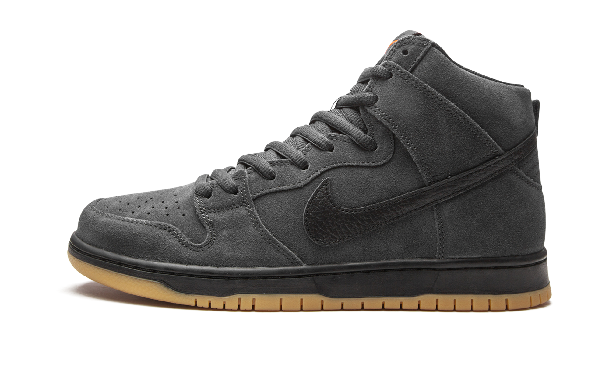 Nike SB Dunk High Pro Orange Label Dark Smoke Grey 1