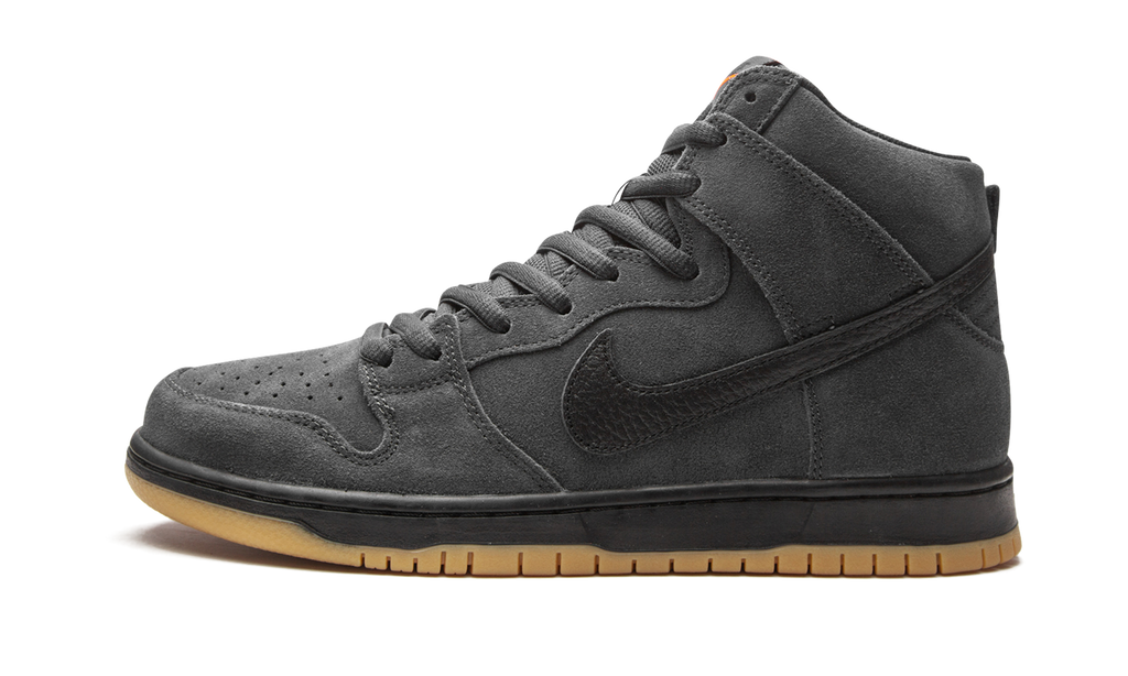Nike SB Dunk High Pro Orange Label Dark Smoke Grey 2