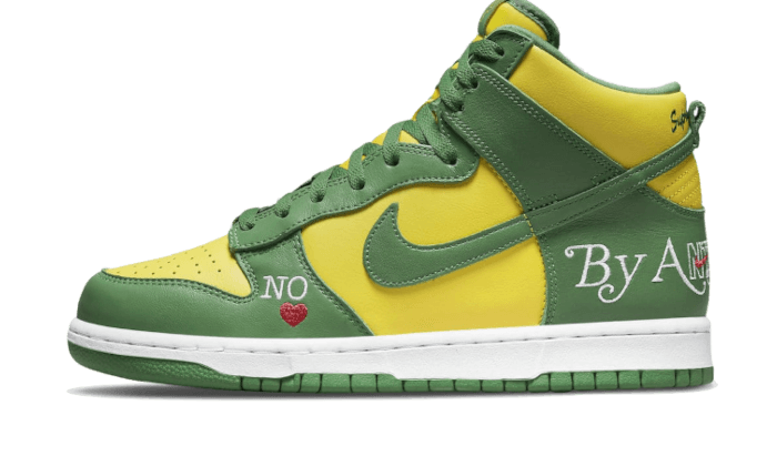 Nike SB Dunk High Supreme By Any Means Brazil 1
