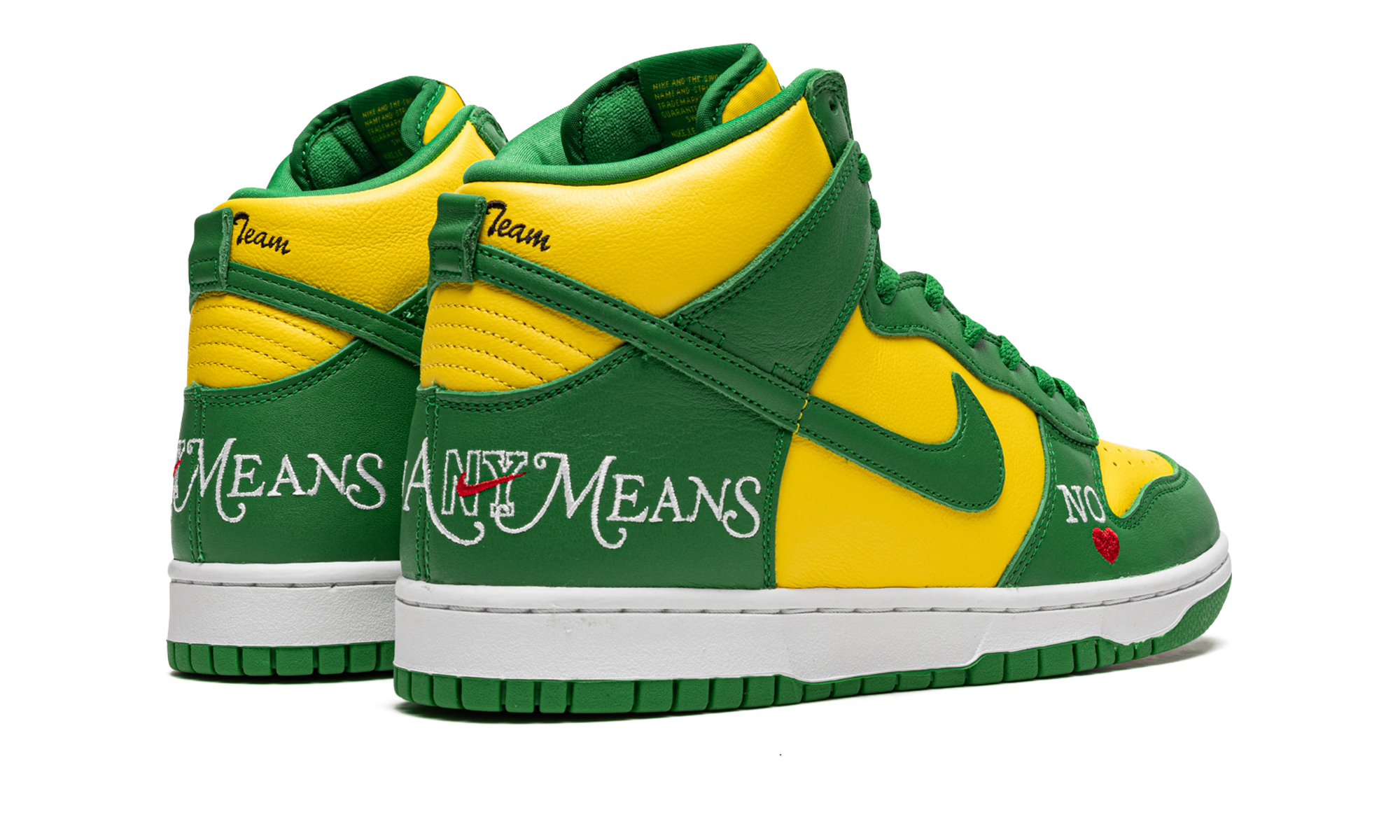Nike SB Dunk High Supreme By Any Means Brazil 9