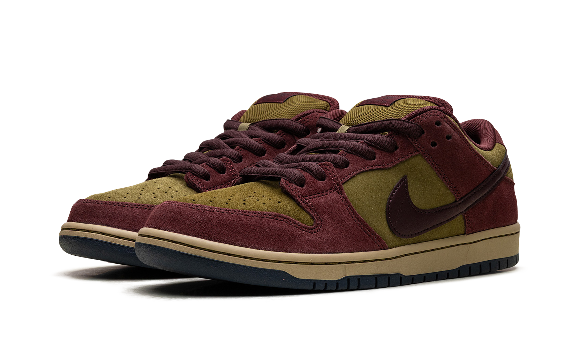 Nike SB Dunk Low Dark Team Red Olive Flak 3