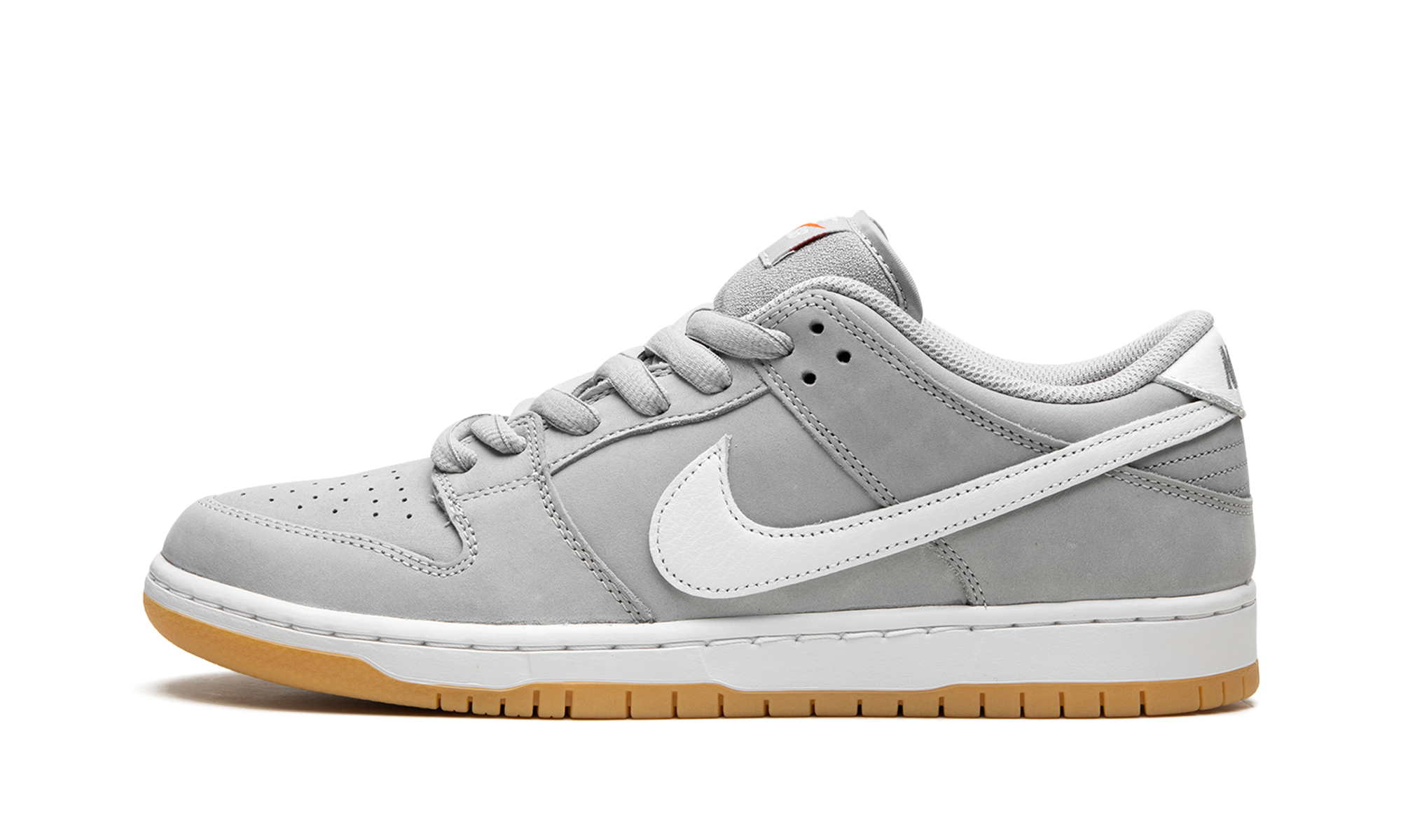 Nike SB Dunk Low Pro ISO Orange Label Grey Gum 1