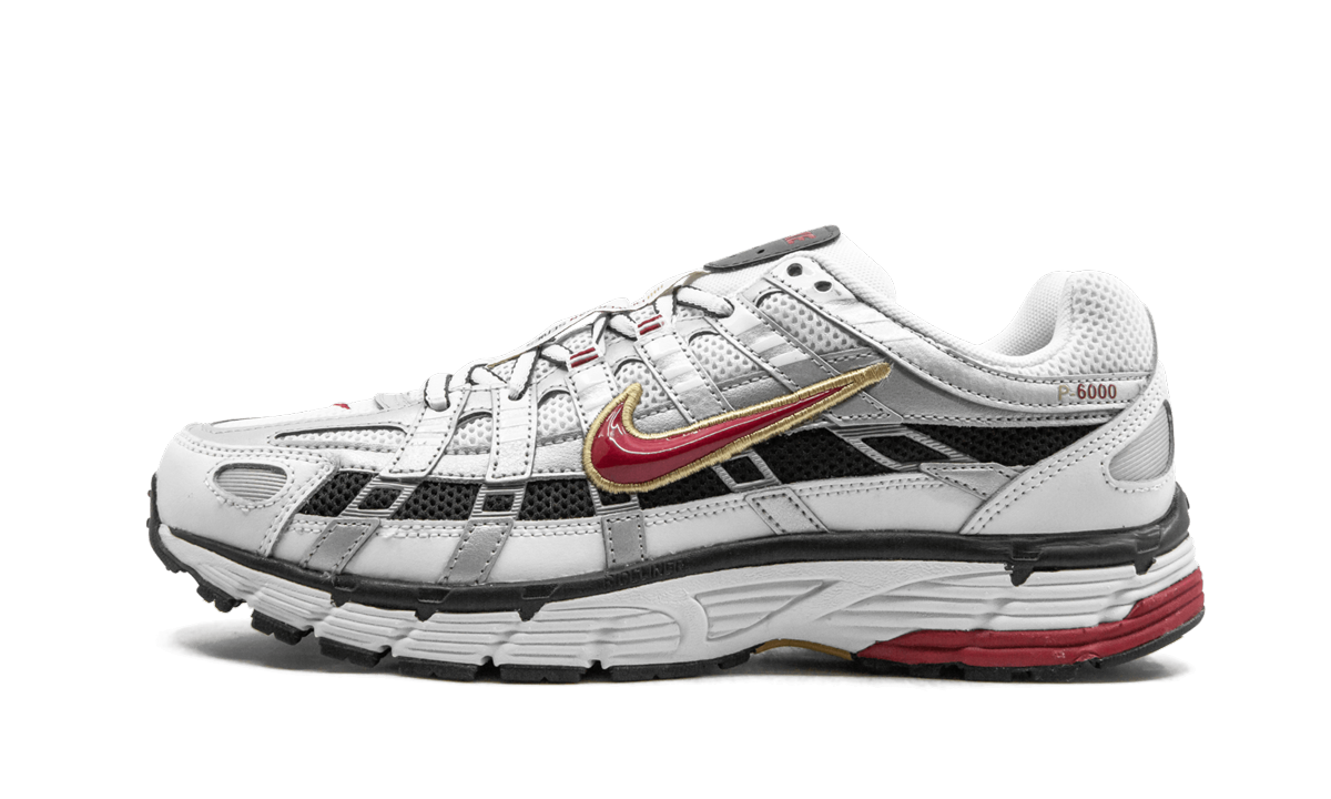 Nike P-6000 White Gold Red (W)