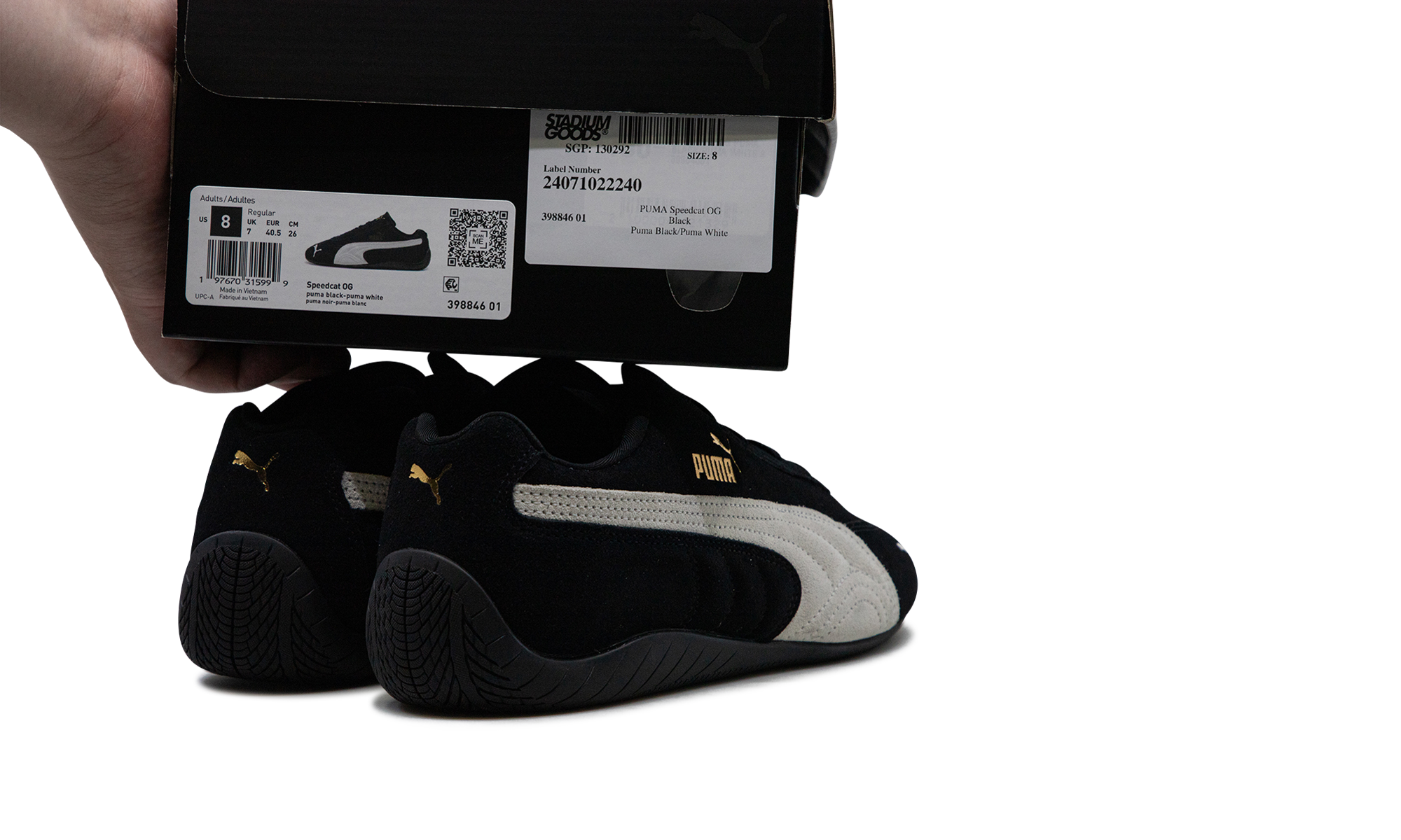 Puma Speedcat OG Black White