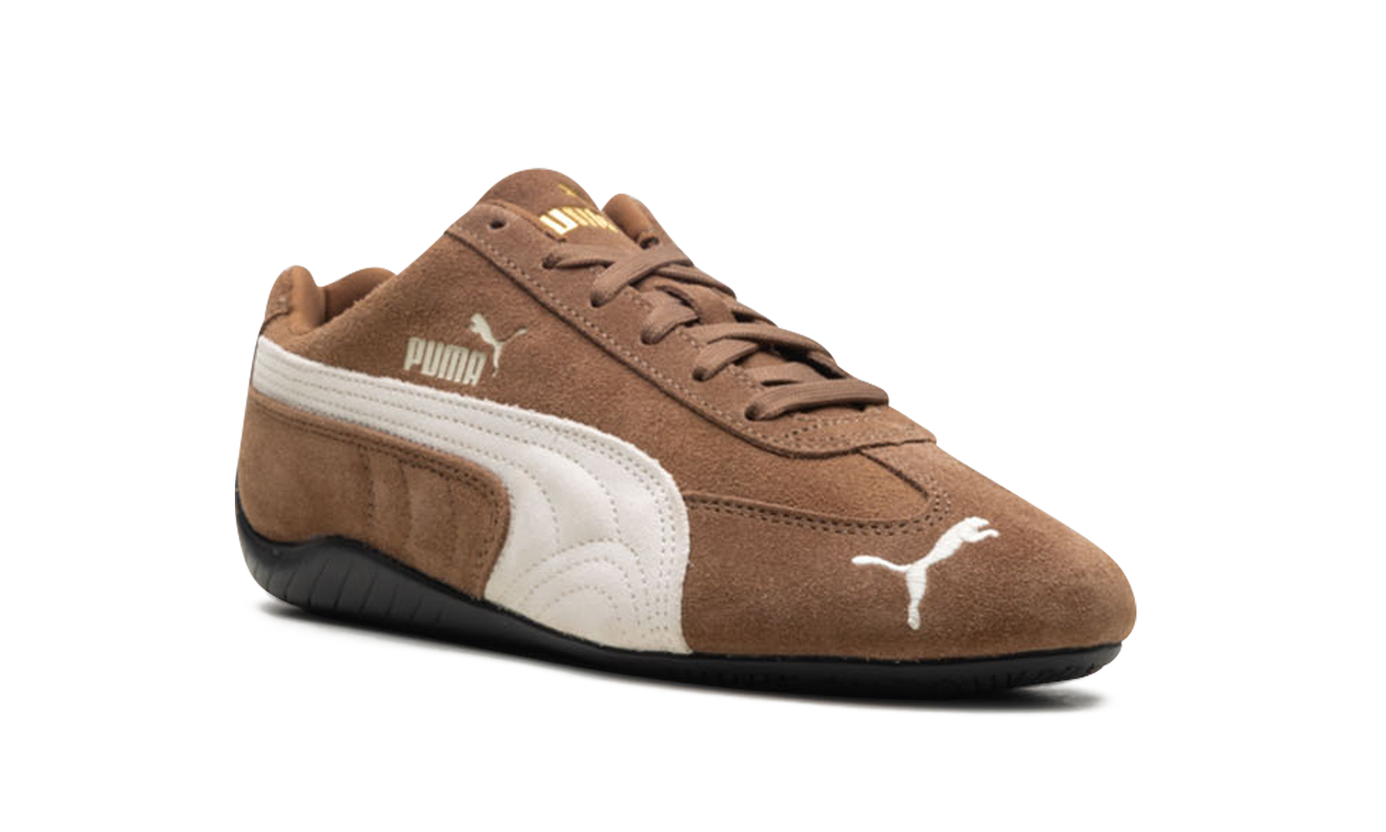 Puma Speedcat OG Haute Coffee Frosted Ivory (Gold Tongue Logo) 2