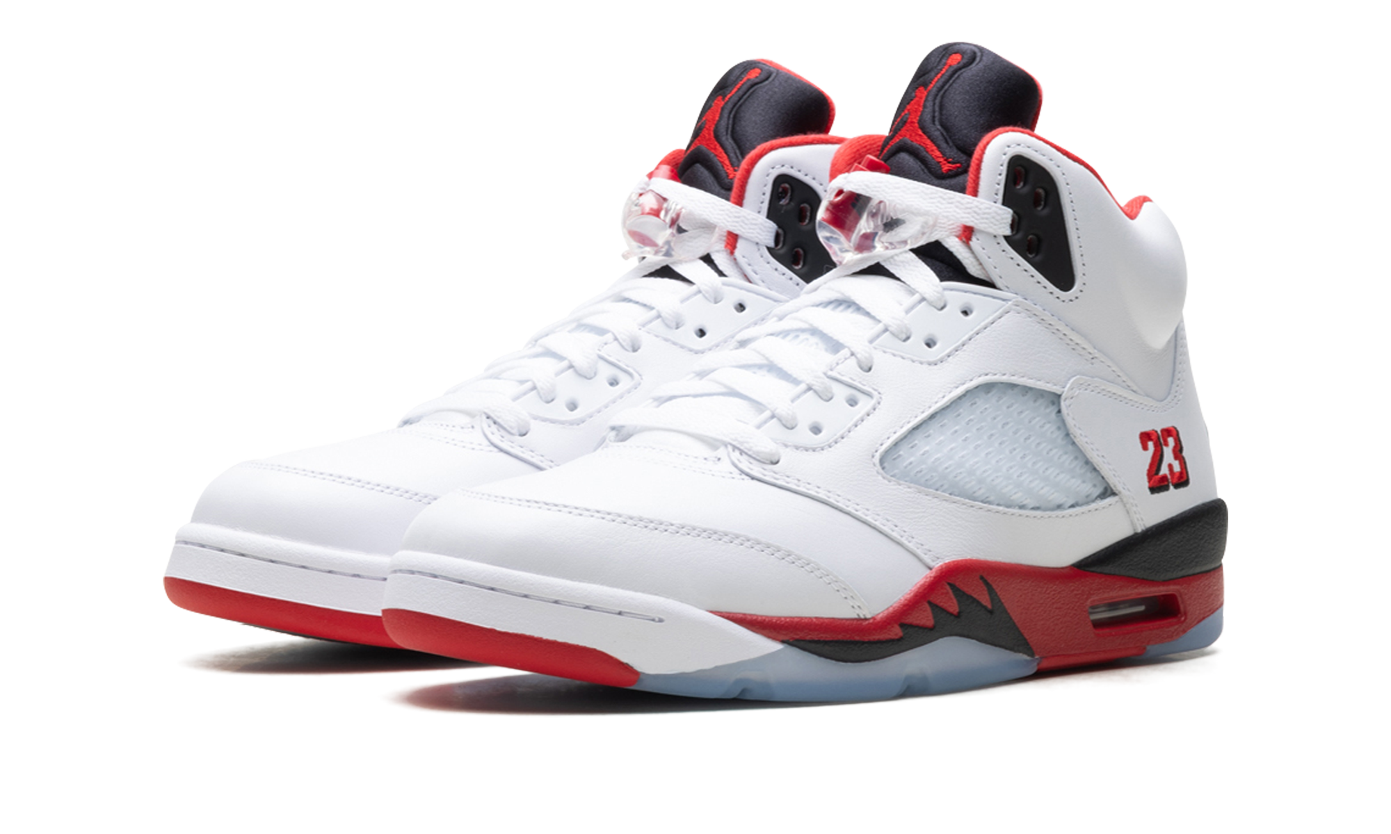 Air Jordan 5 Retro Fire Red Black Tongue (2025)