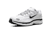 Nike P-6000 White Metallic Silver Black