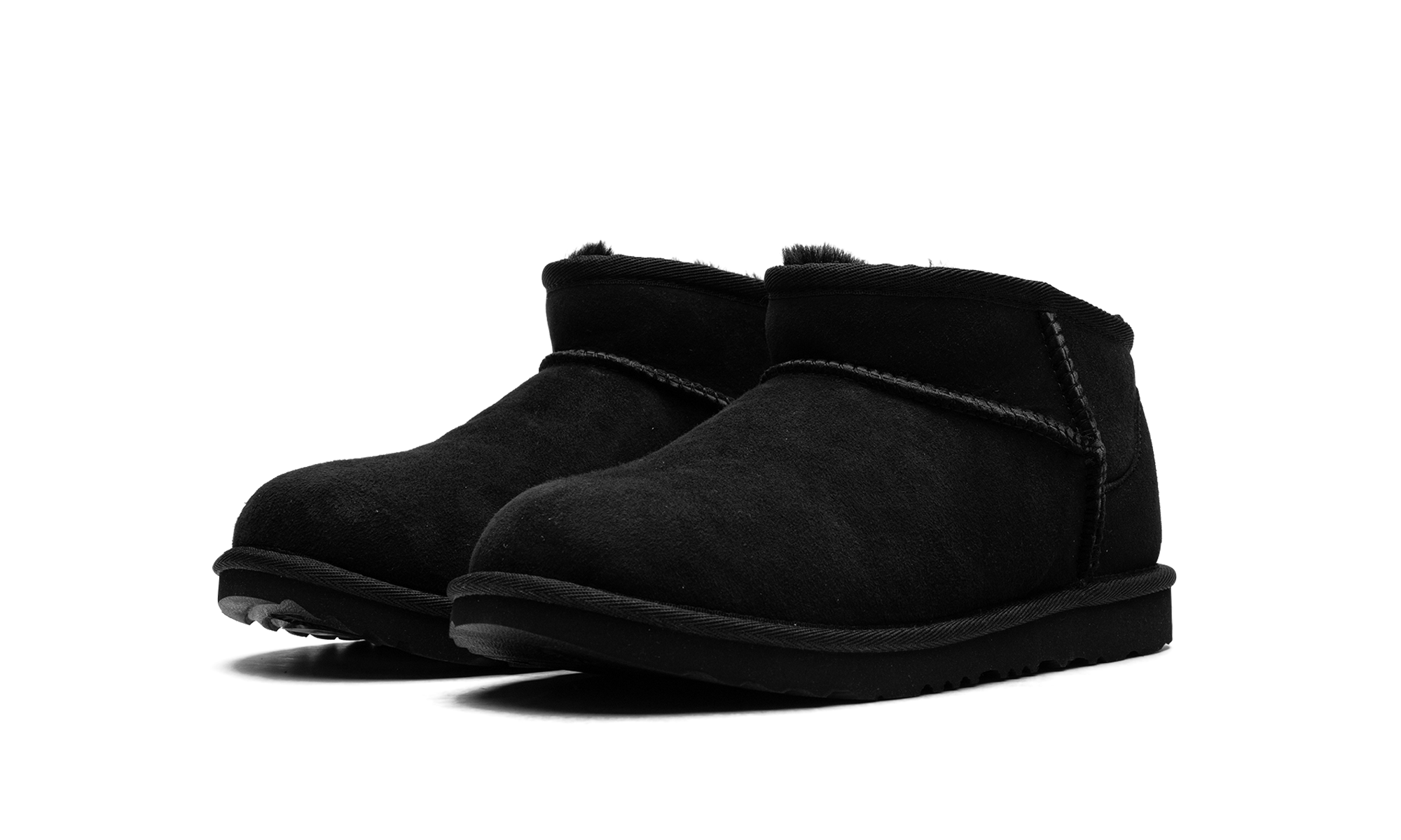 UGG Classic Ultra Mini Boot Black (Child) 3
