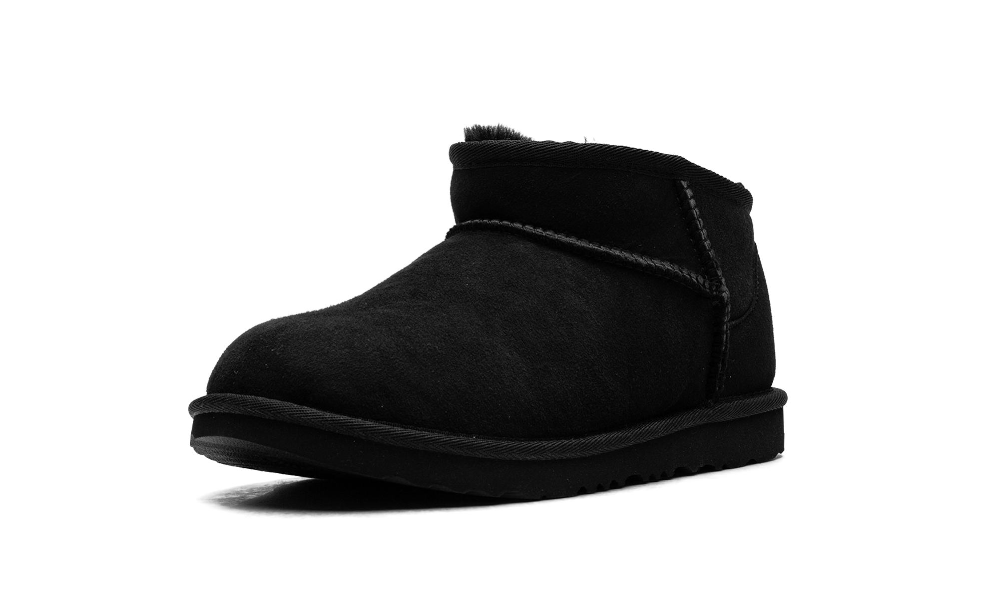 UGG Classic Ultra Mini Boot Black (Child) 5