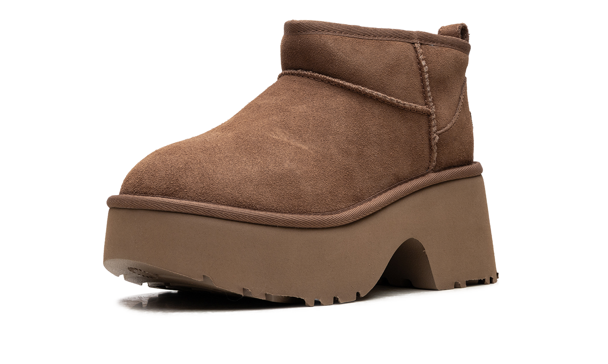 UGG Classic Ultra Mini New Heights Boot Chestnut (W) 4