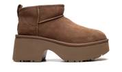 UGG Classic Ultra Mini New Heights Boot 'Chestnut' (W) 7