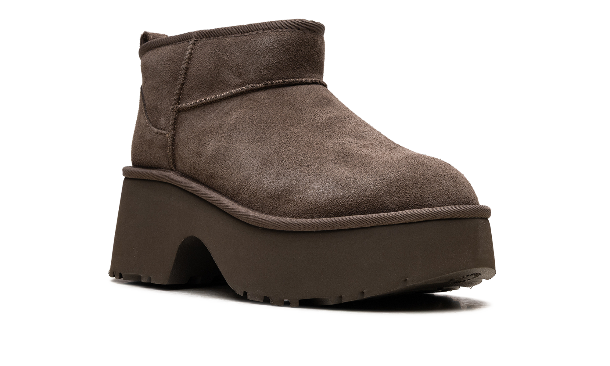 UGG Classic Ultra Mini New Heights Boot 'Hickory' (W) 2