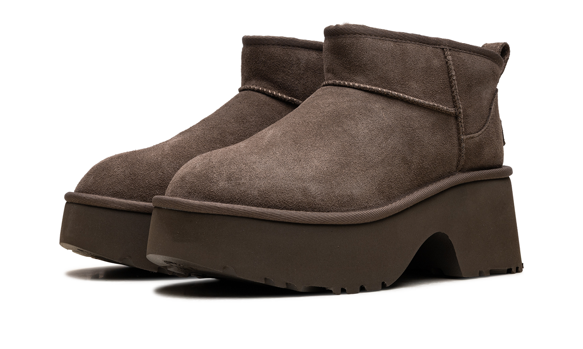 UGG Classic Ultra Mini New Heights Boot 'Hickory' (W) 3
