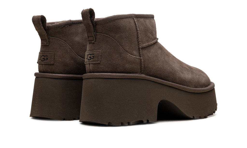 UGG Classic Ultra Mini New Heights Boot 'Hickory' (W) 4