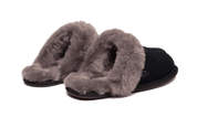 UGG SCUFFETTE II Slipper Black Grey 2