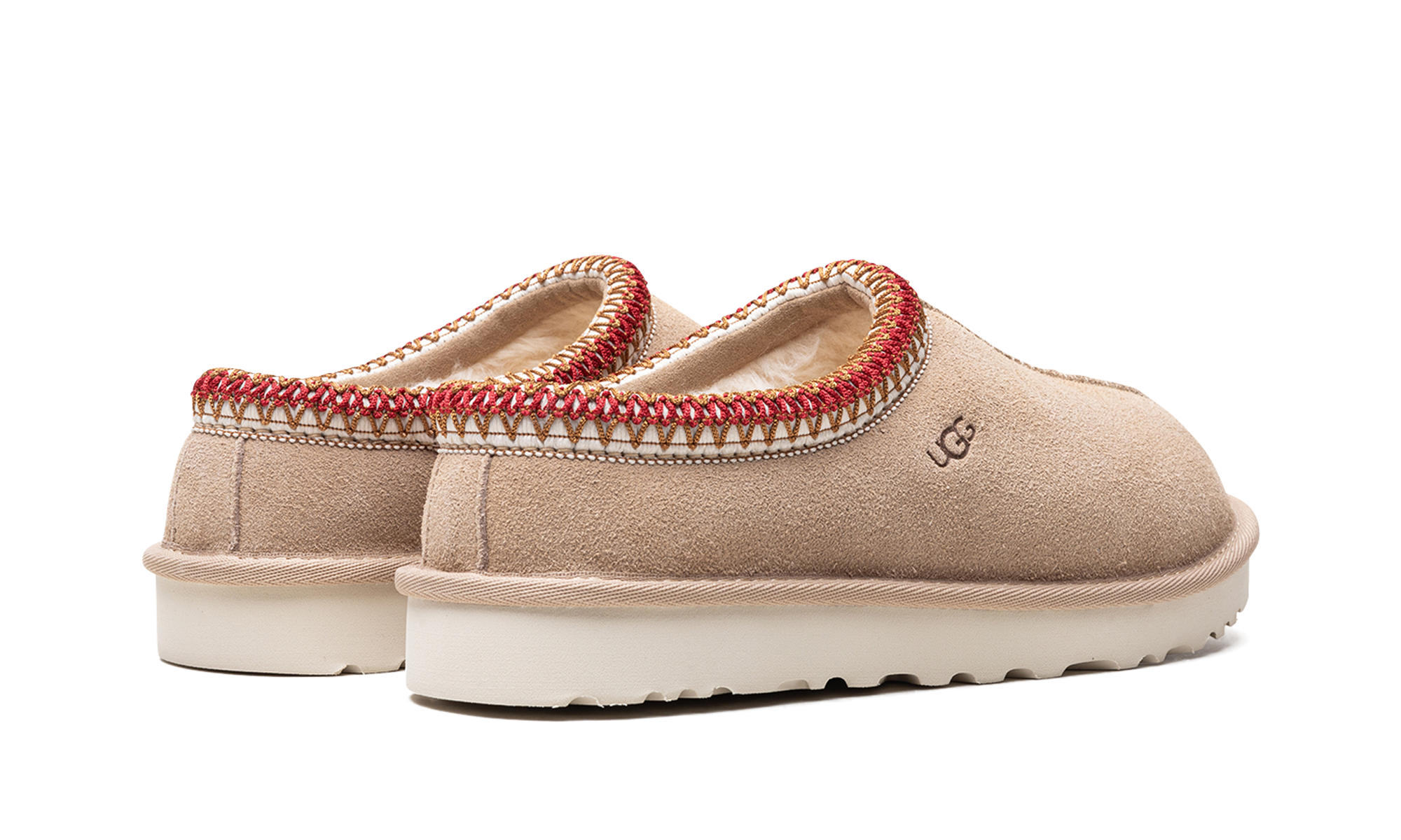 UGG Tasman Slipper Sand Dark Cherry 4