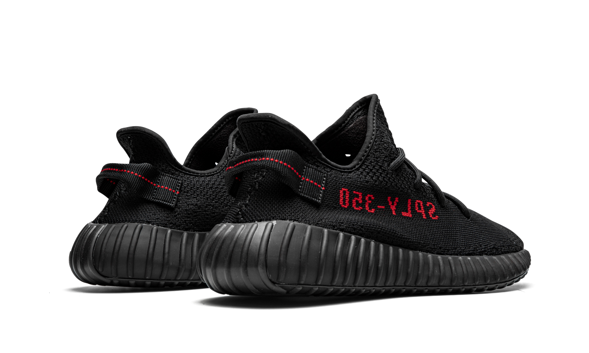 Yeezy Boost 350 V2 Black Red 4