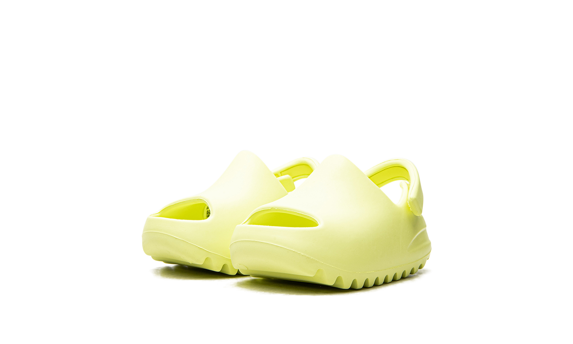 Yeezy Slide Glow Green (Infant) 3
