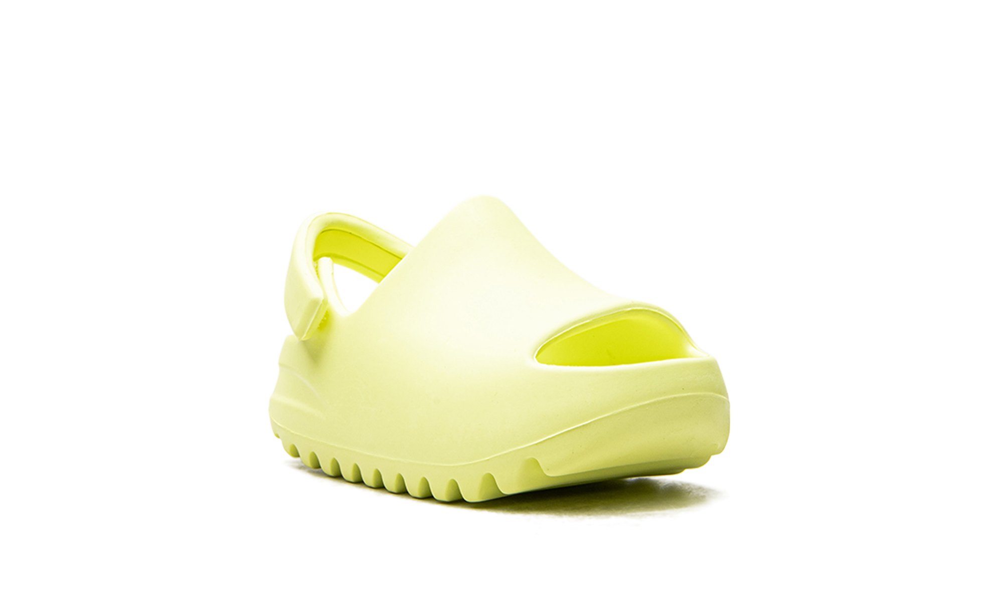 Yeezy Slide Glow Green (Infant) 8