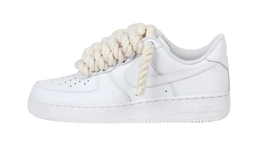 Nike Air Force 1 Rope Laces Branco (White)