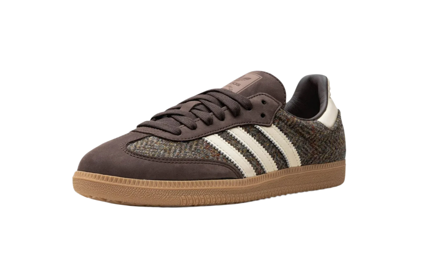 Adidas Samba OG Tweed Pack Dark Brown Lã Tecido