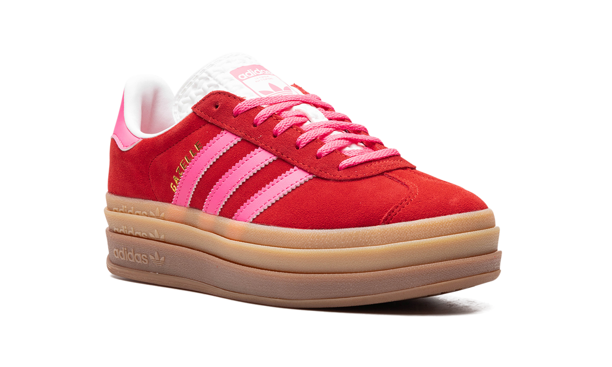 Adidas Gazelle Bold Collegiate Red Lucid Pink (W) 2