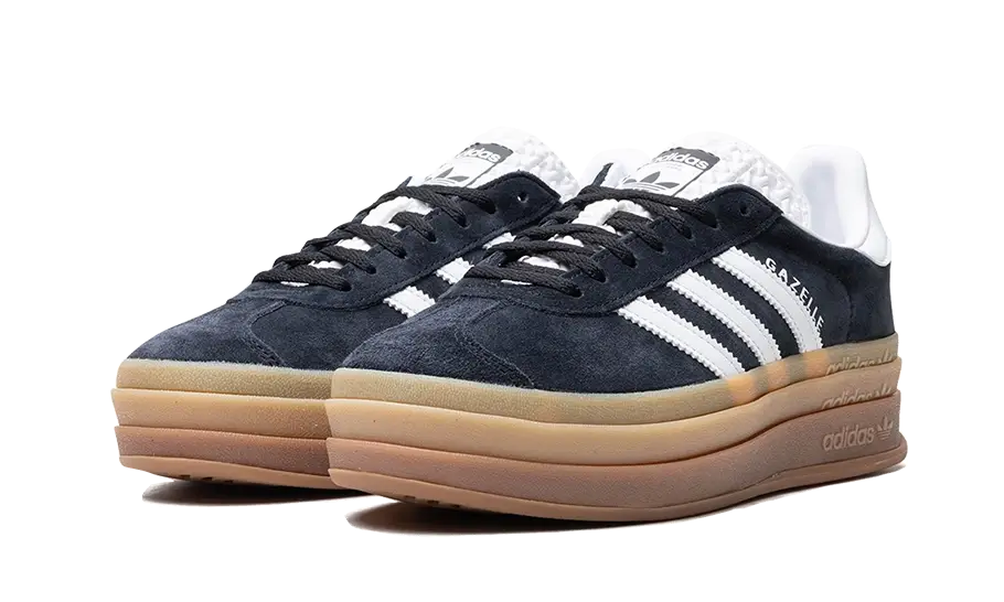 Adidas Gazelle Bold Core Black Cloud White 2