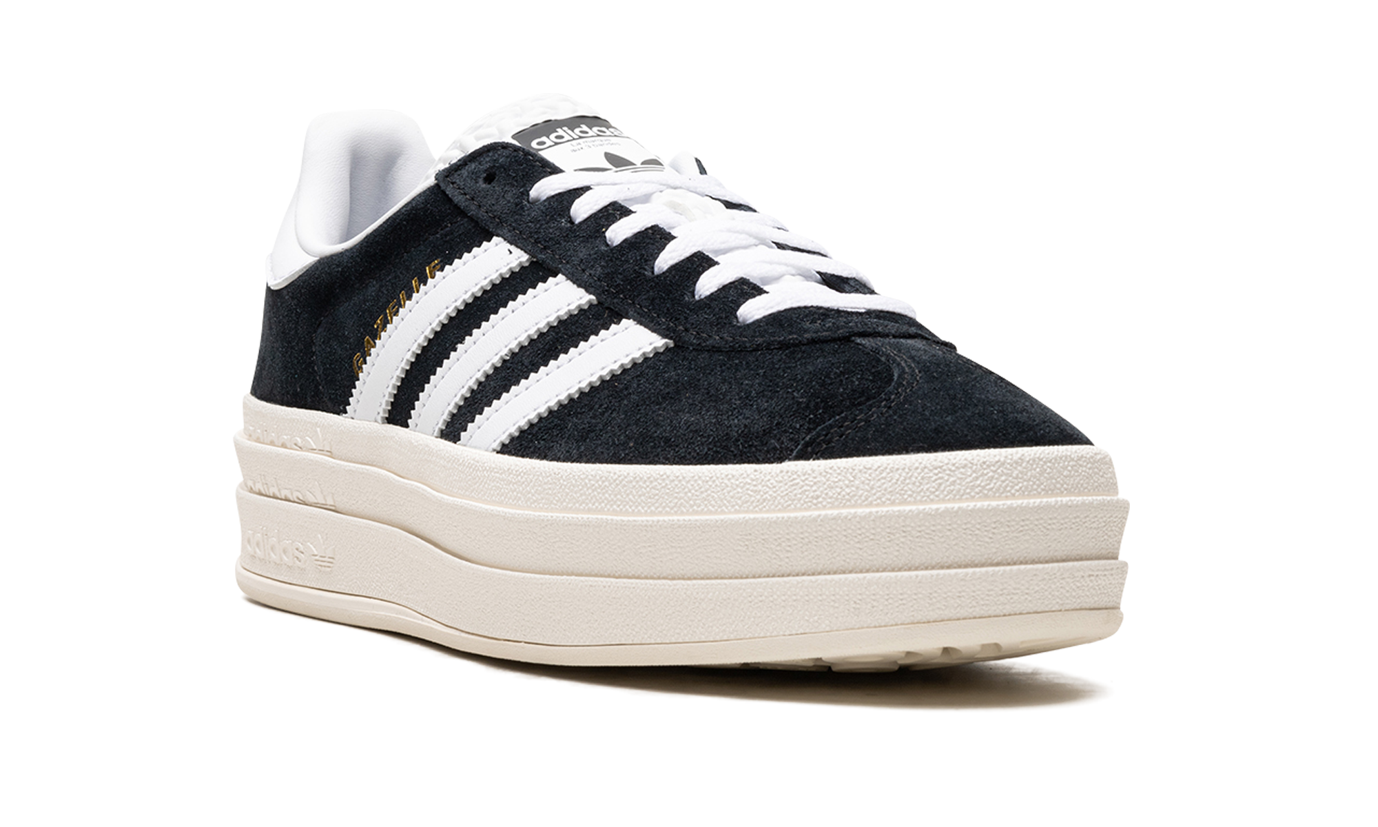 Adidas Gazelle Bold Core Black White 2