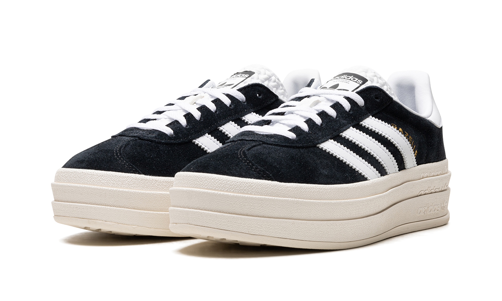 Adidas Gazelle Bold Core Black White 3