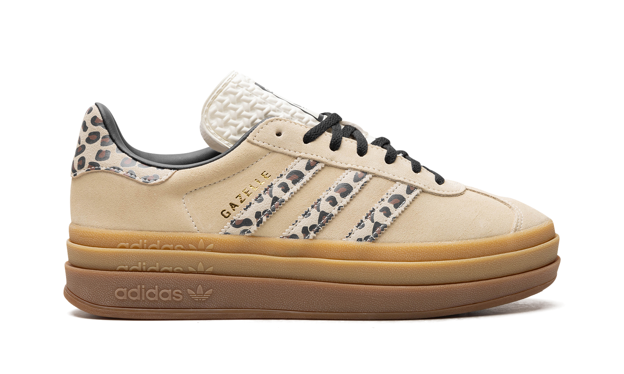 Adidas Gazelle Bold Cream Black Leopard 8