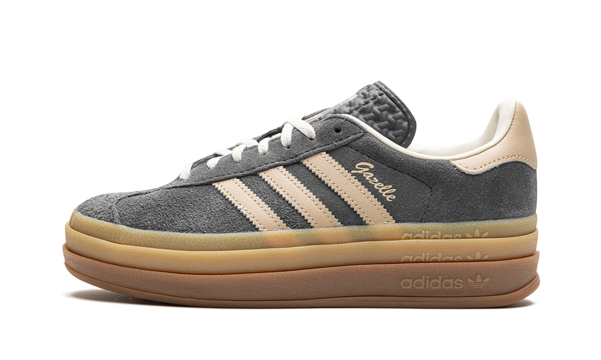 Adidas Gazelle Bold Grey Magic Beige Gum (W) 1