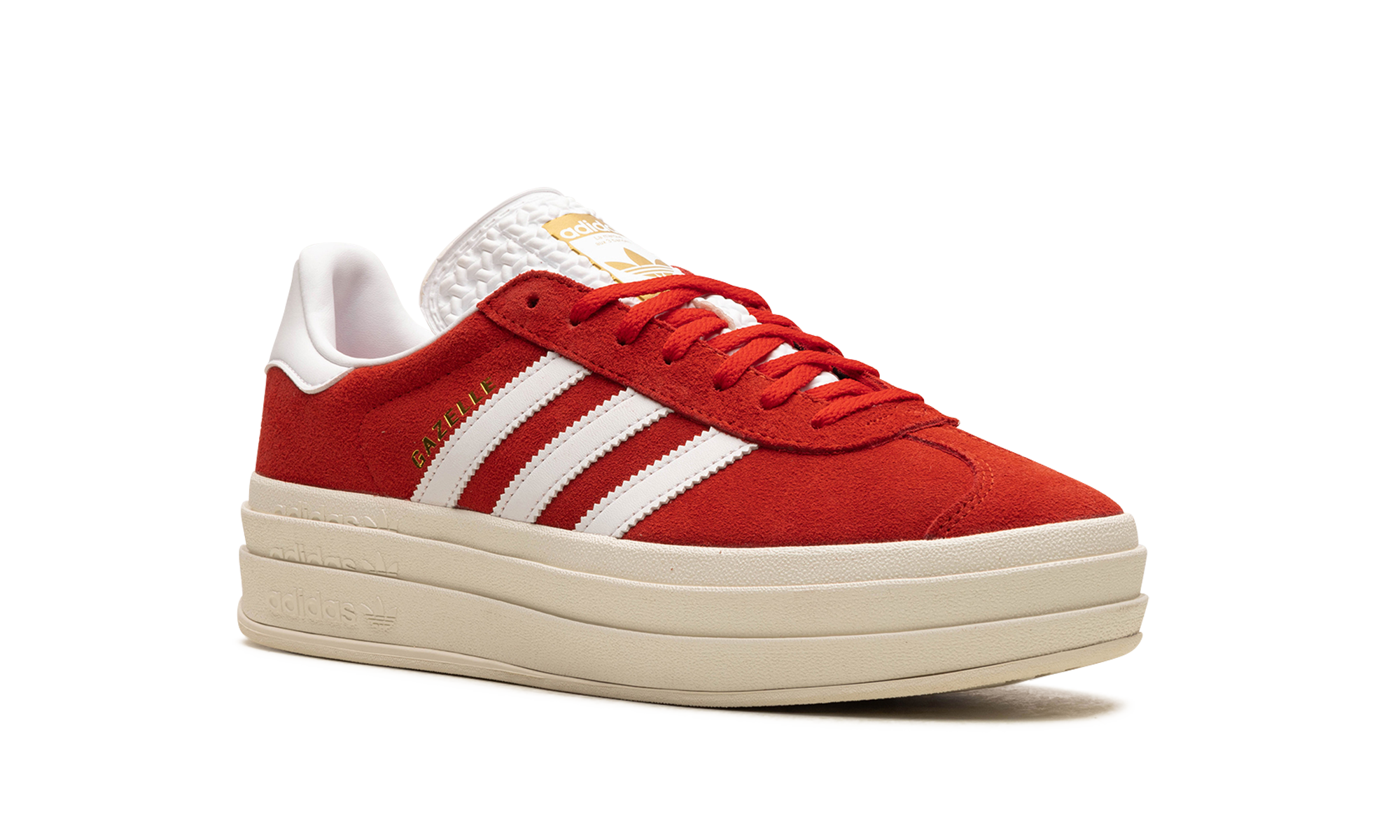 Adidas Gazelle Bold Red Cloud White (W) 2