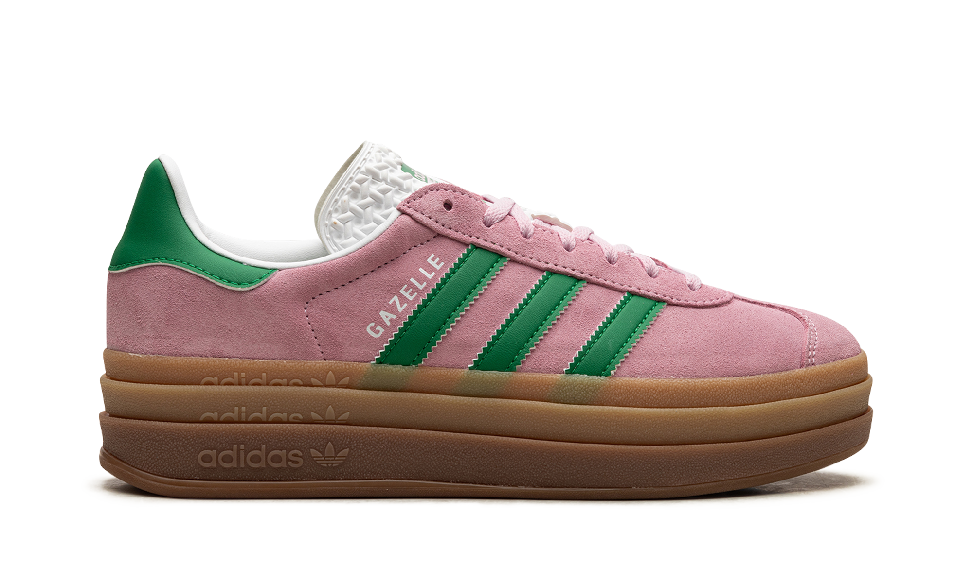 Adidas Gazelle Bold True Pink Green Cloud White 7