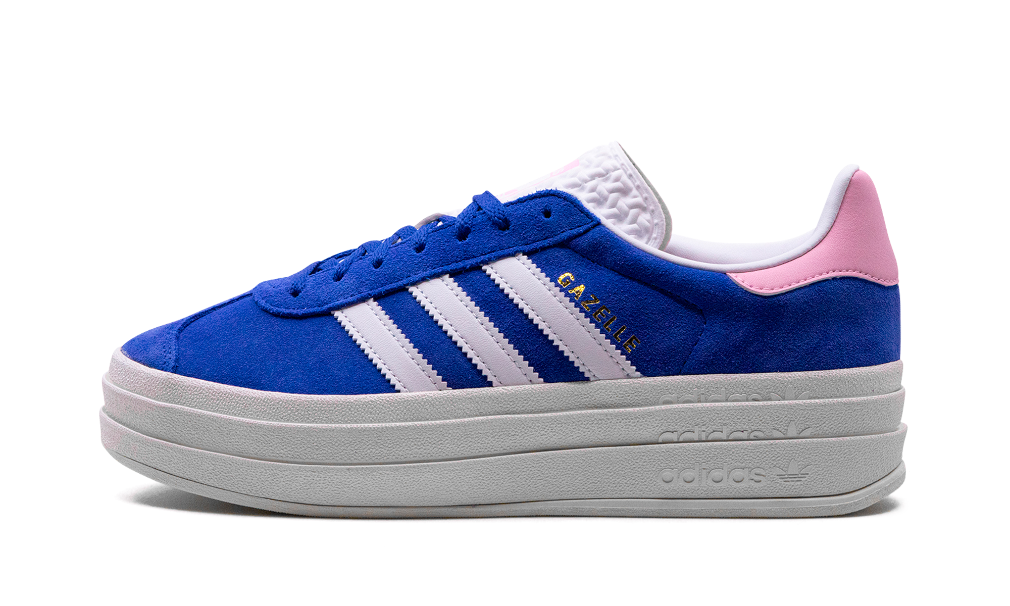 Adidas Gazelle Bold True Pink Semi Lucid Blue 1