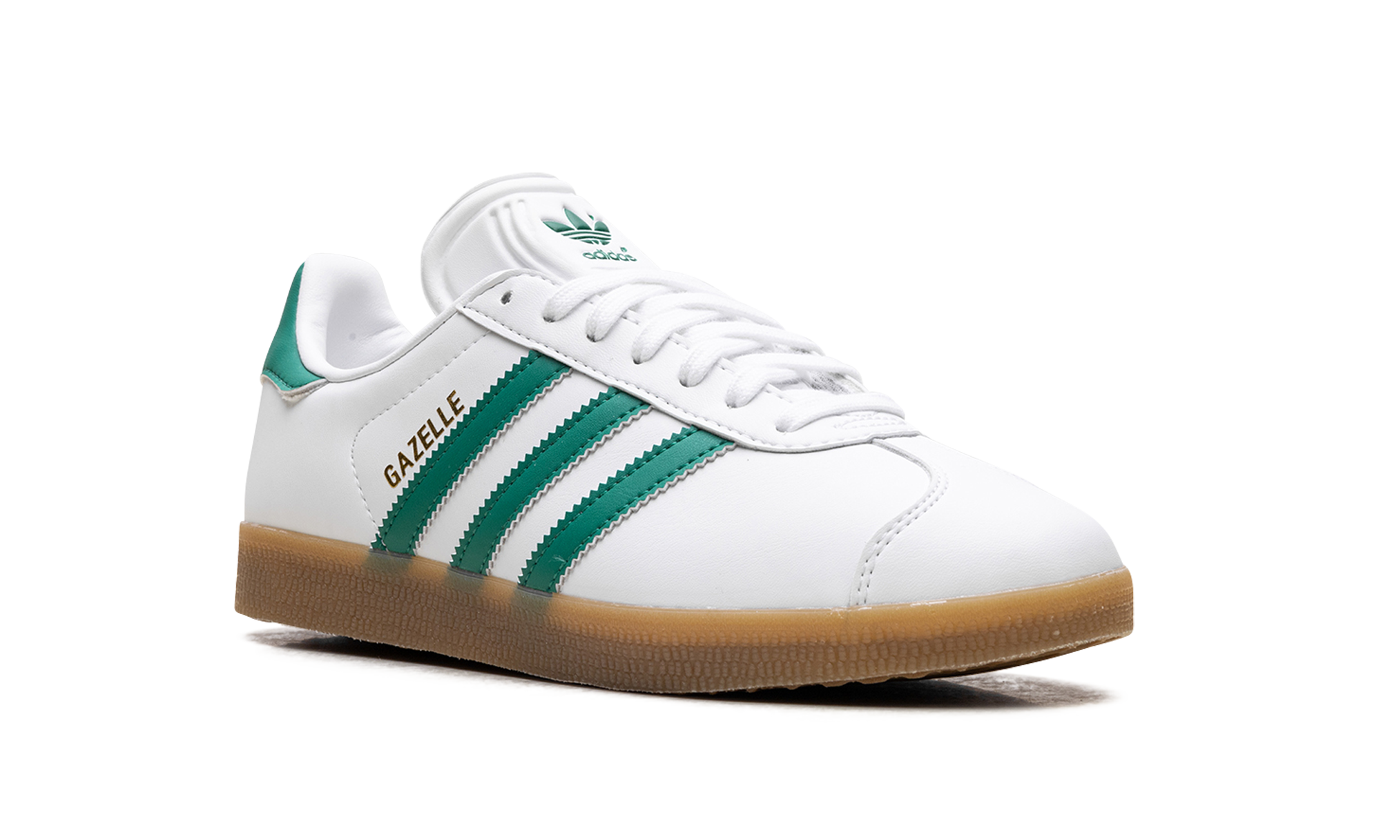 Adidas Gazelle Cloud White Bold Green 2