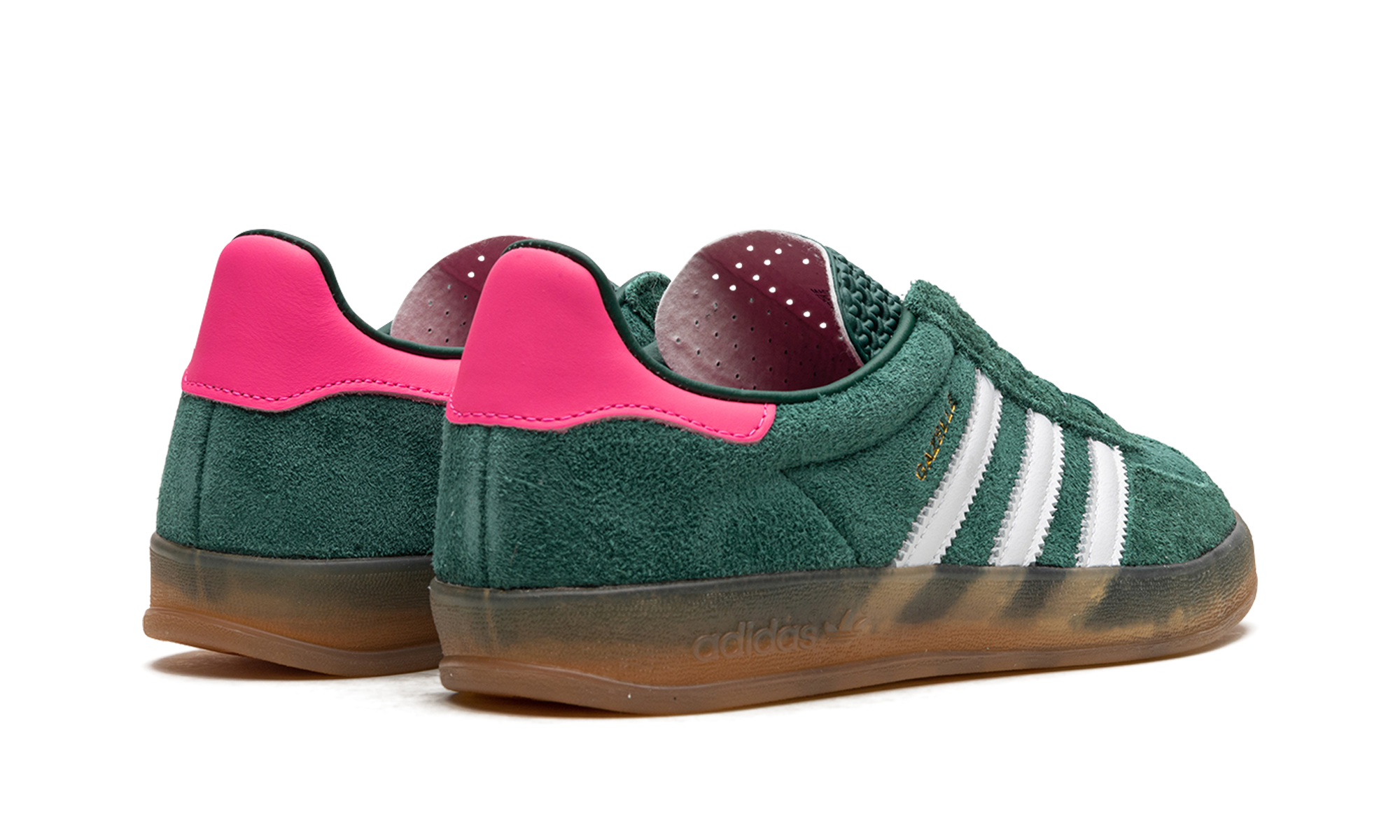 Adidas Gazelle Indoor collegiate Green Lucid Pink 4