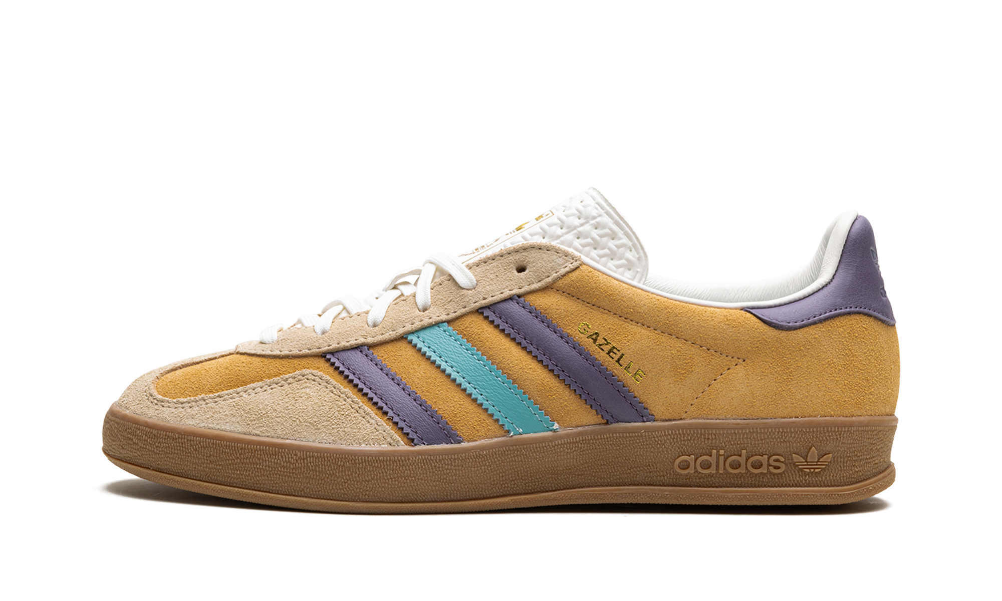 Adidas Gazelle Indoor Glow Orange Shadow Purple 1