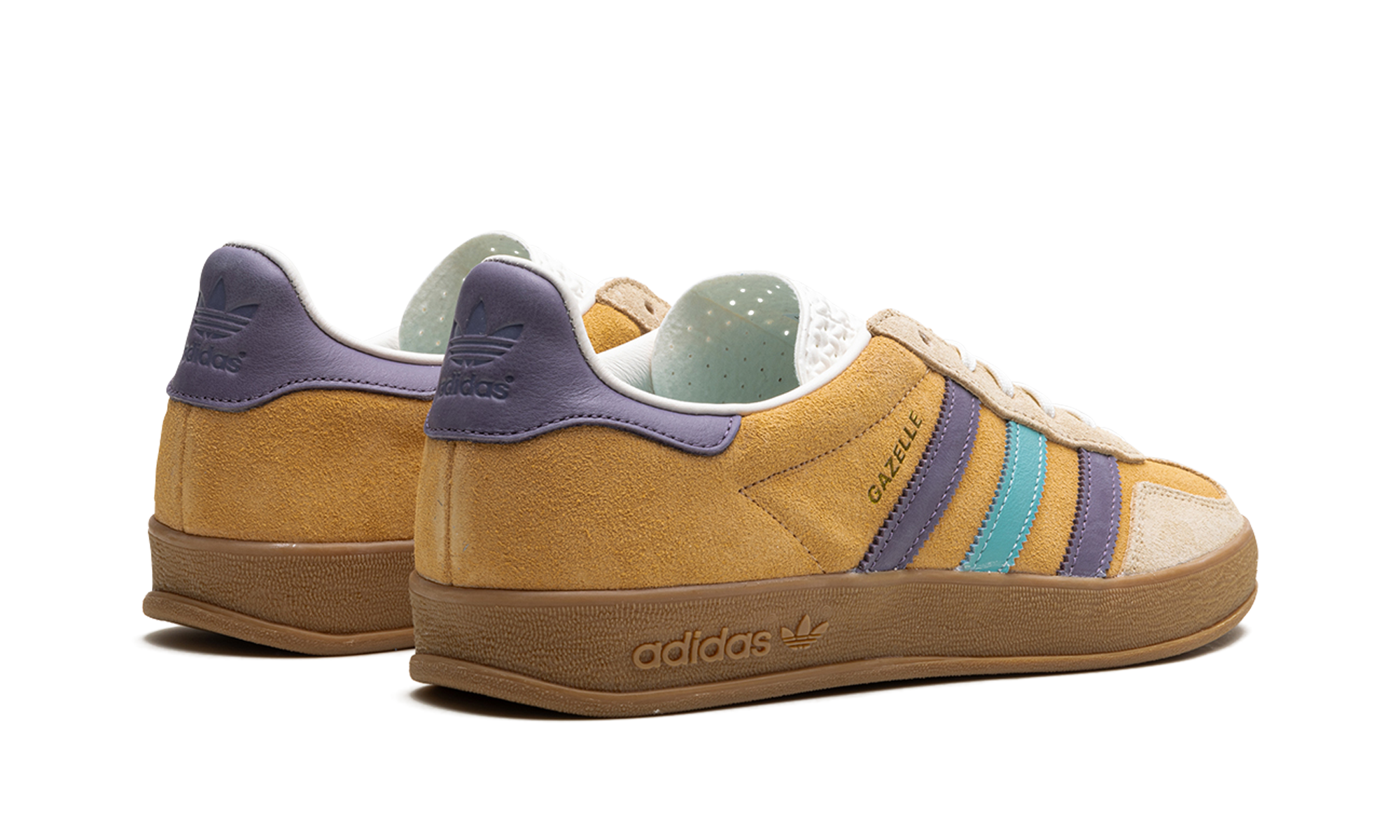 Adidas Gazelle Indoor Glow Orange Shadow Purple 4