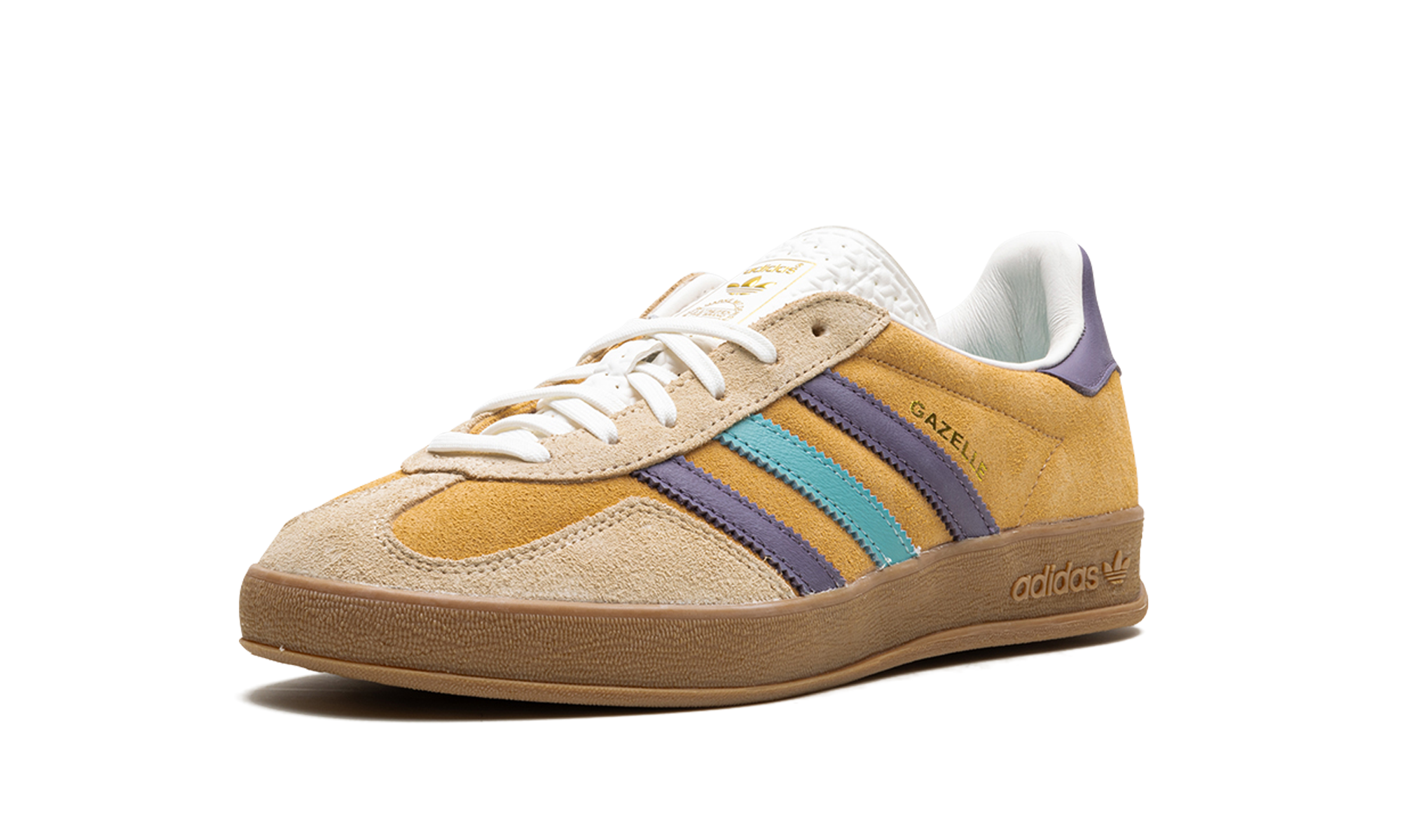 Adidas Gazelle Indoor Glow Orange Shadow Purple 9