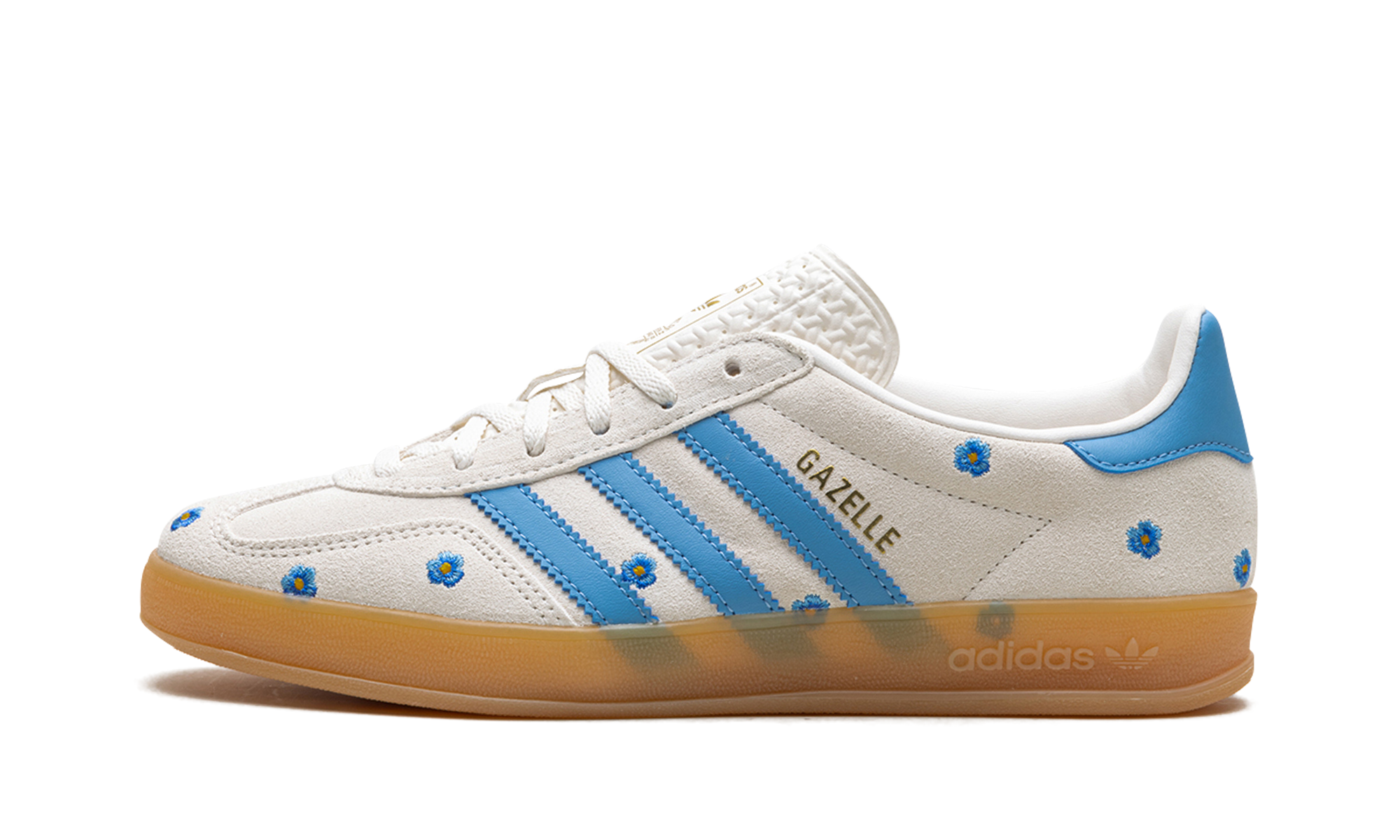 Adidas Gazelle Indoor Light Blue Floral 1